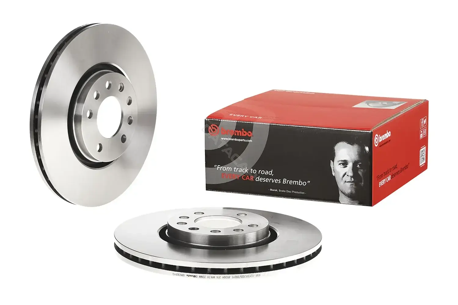 Тормозные диски BREMBO 09.9369.10
