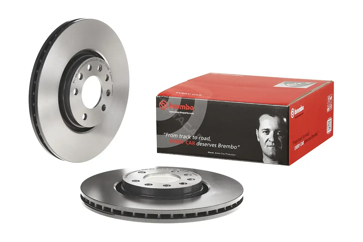 Тормозные диски BREMBO 09.9369.11