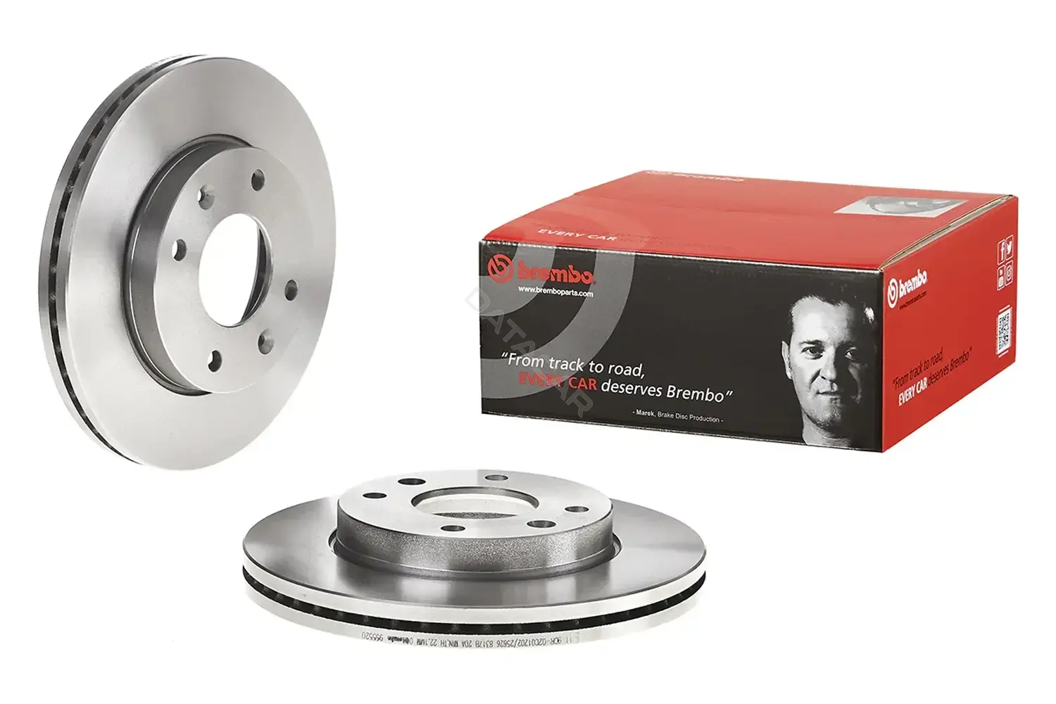 Тормозные диски BREMBO 09.9555.20