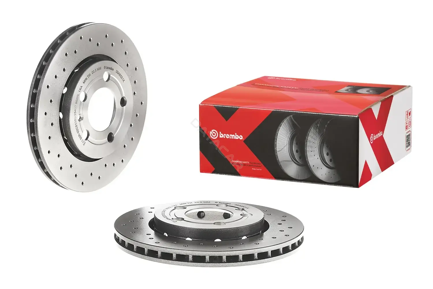 Тормозные диски BREMBO 09.A652.1X