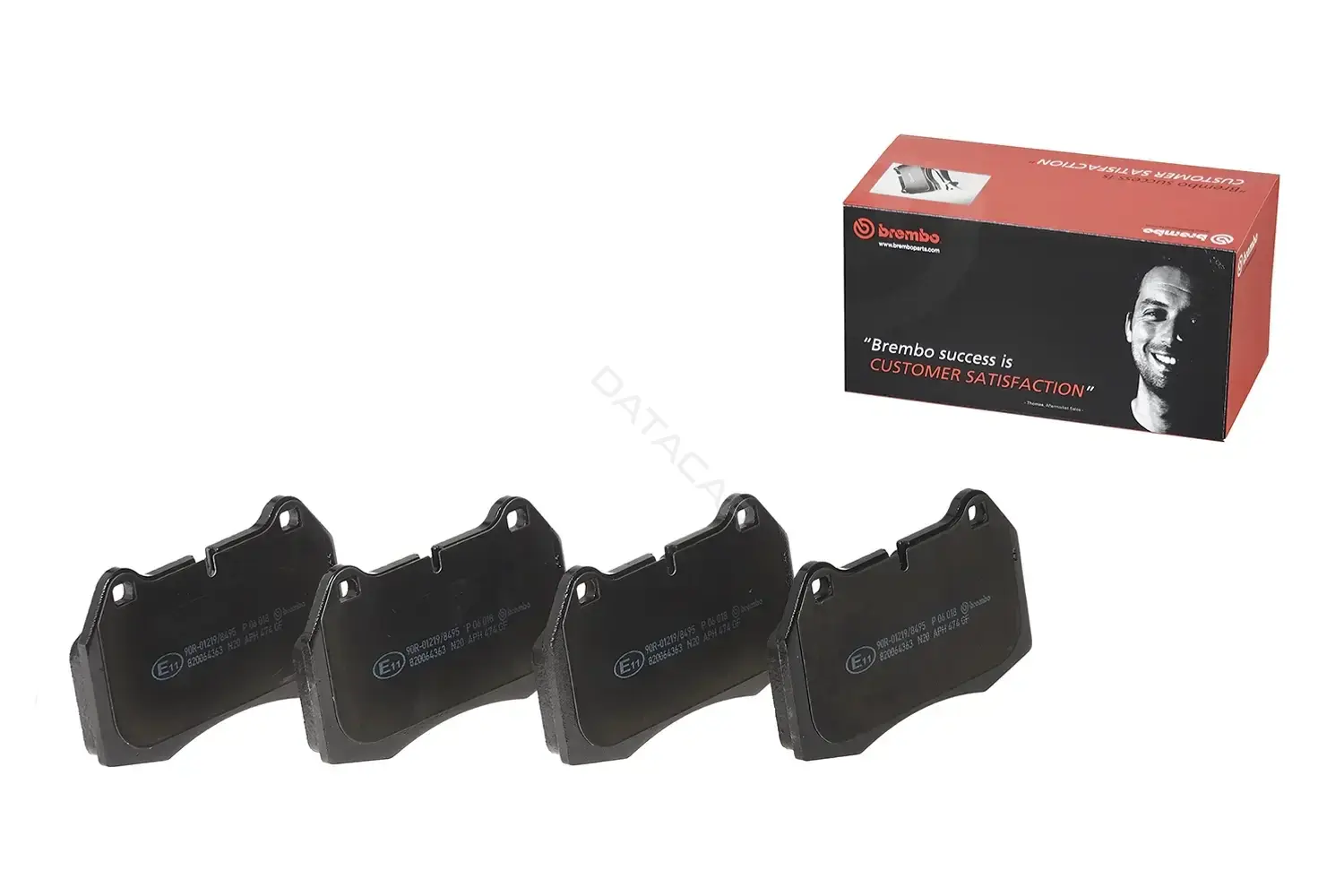 Тормозные колодки BREMBO P06018