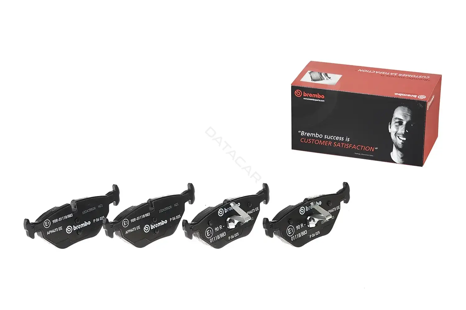 Тормозные колодки BREMBO P06025