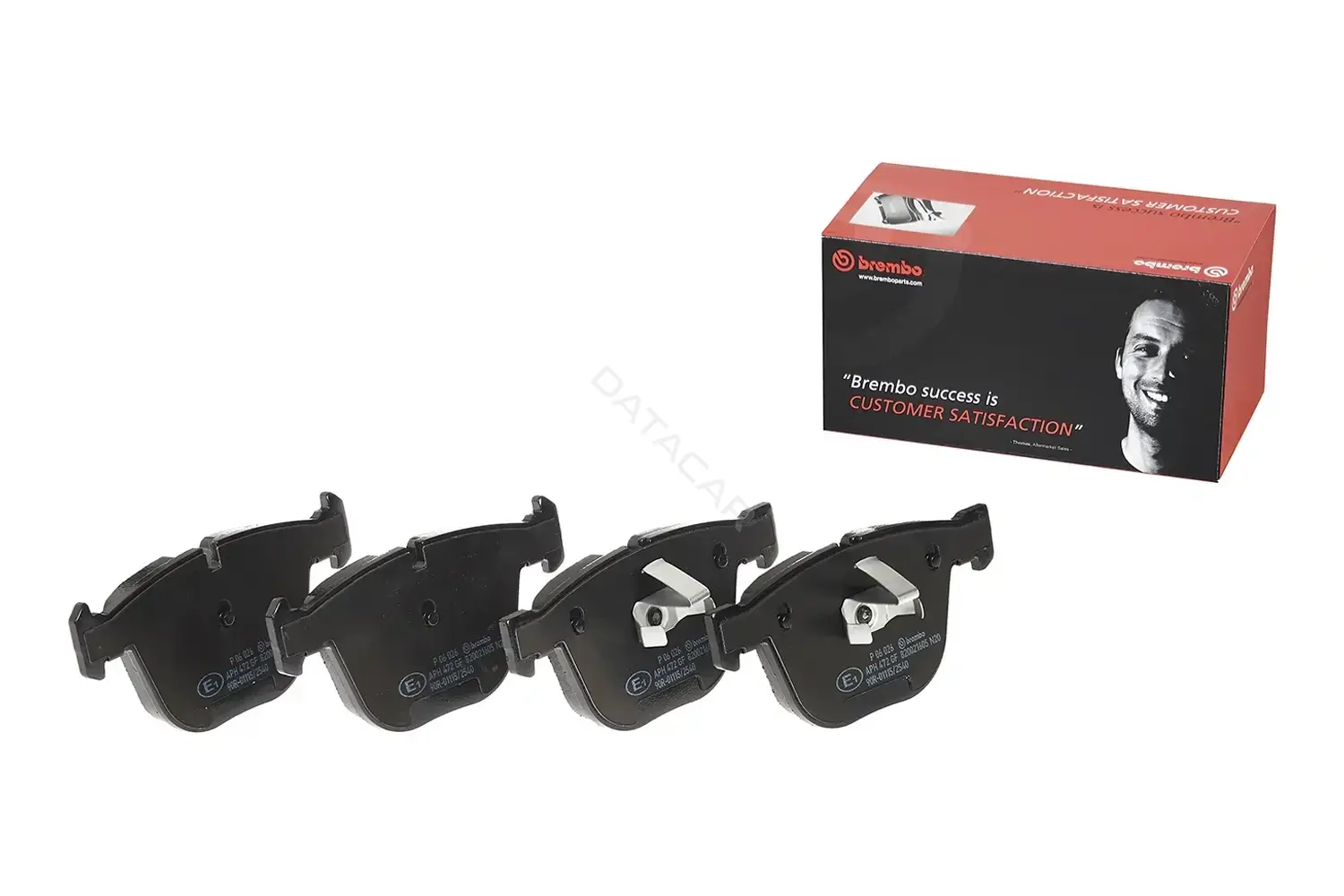 Тормозные колодки BREMBO P06026