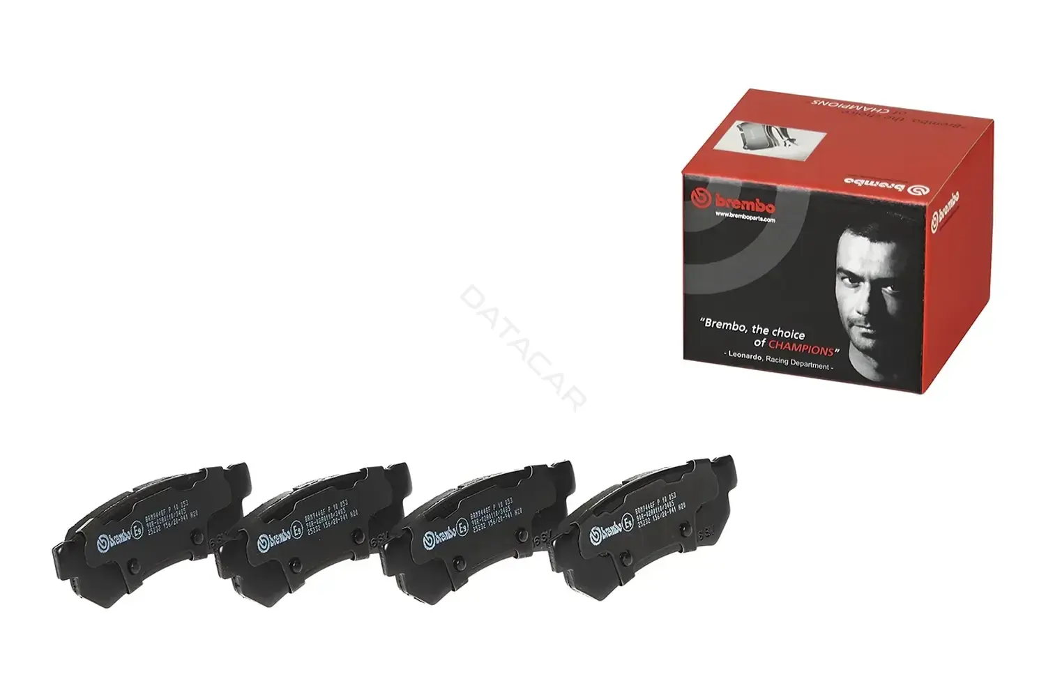 Тормозные колодки BREMBO P10053
