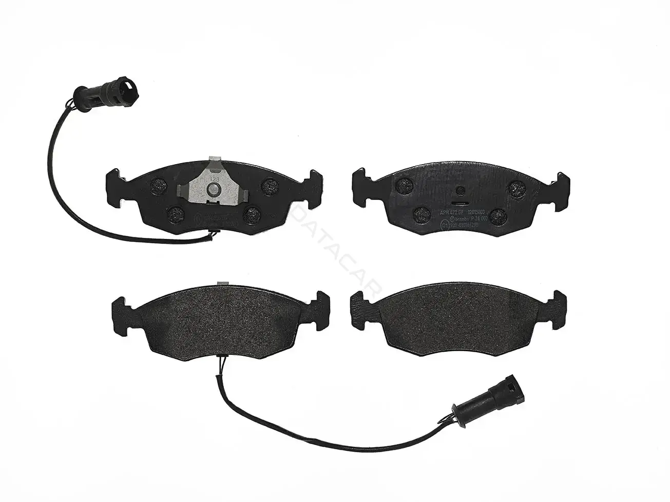 Тормозные колодки BREMBO P24007