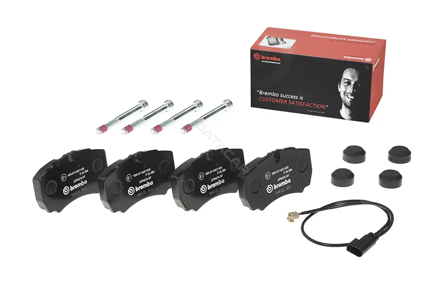 Тормозные колодки BREMBO P24084
