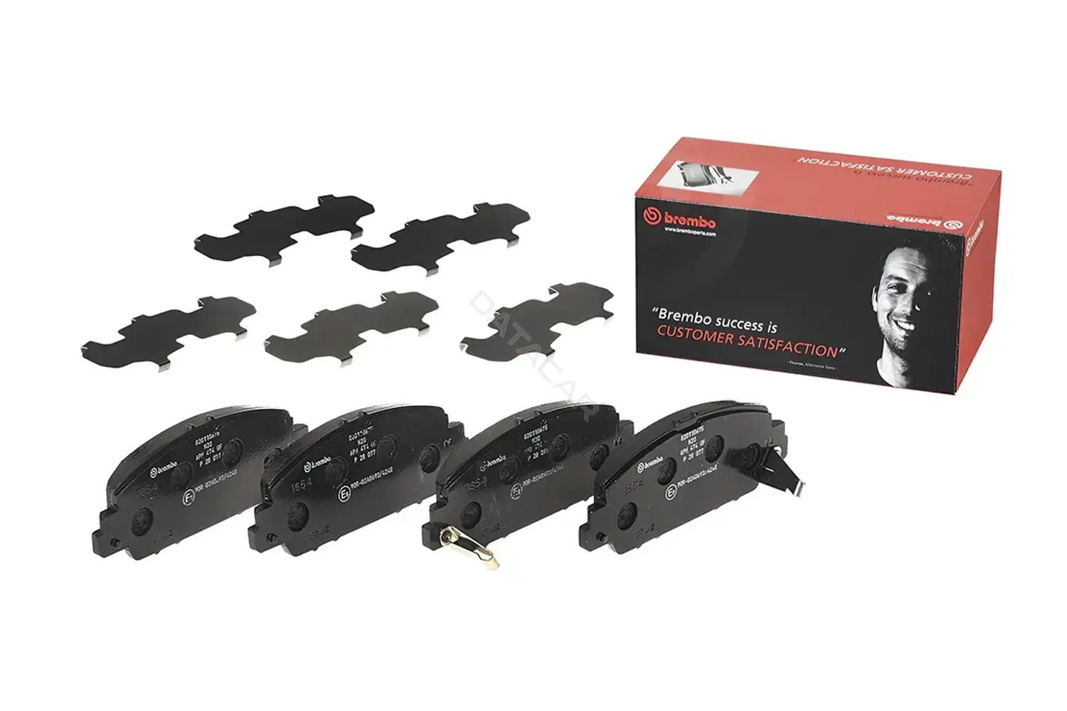 Тормозные колодки BREMBO P28077
