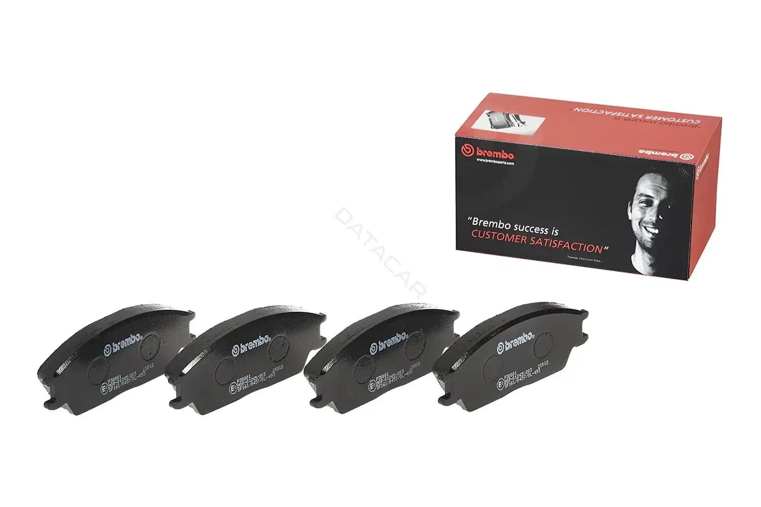 Тормозные колодки BREMBO P30001