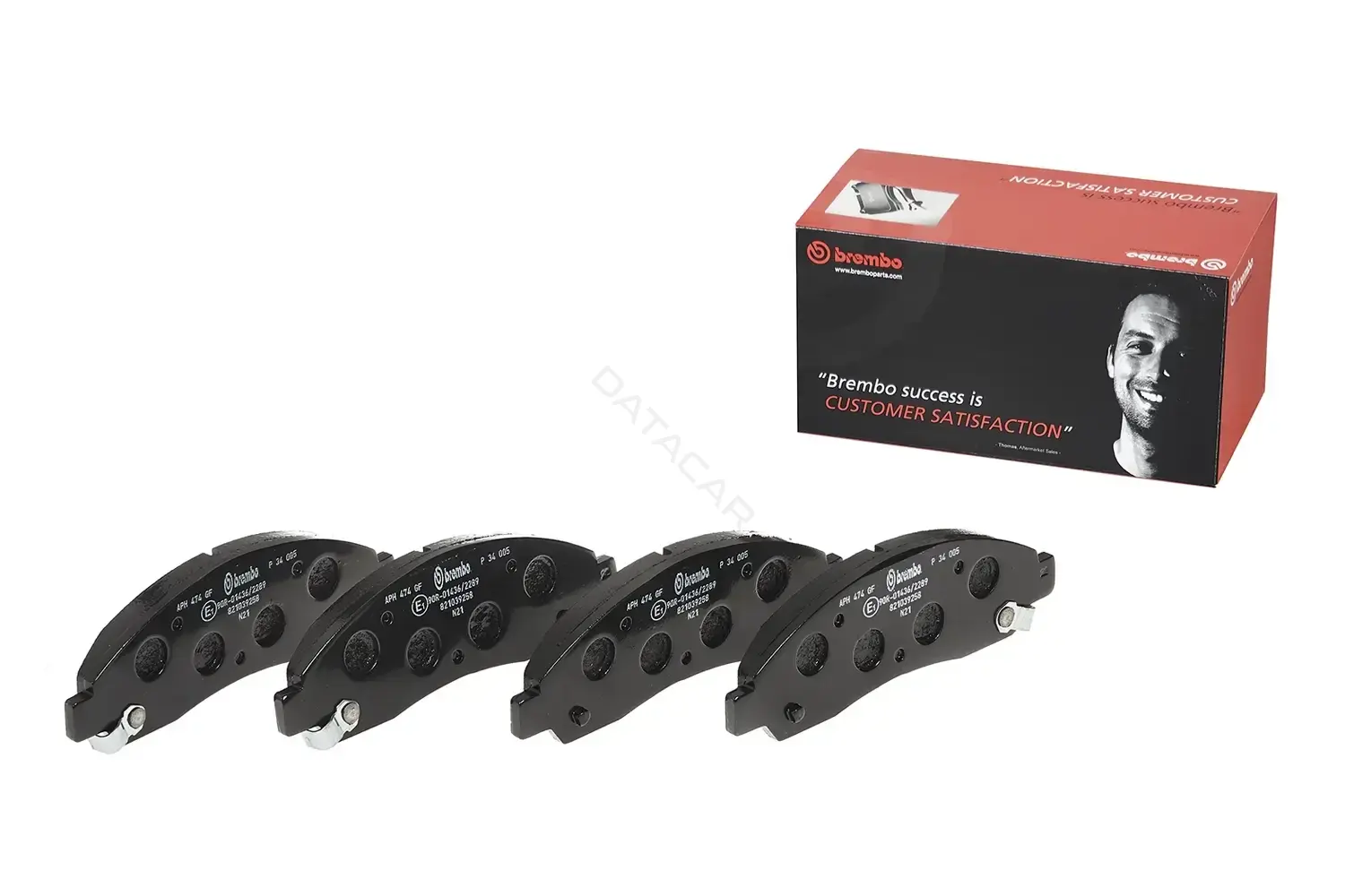 Тормозные колодки BREMBO P34005