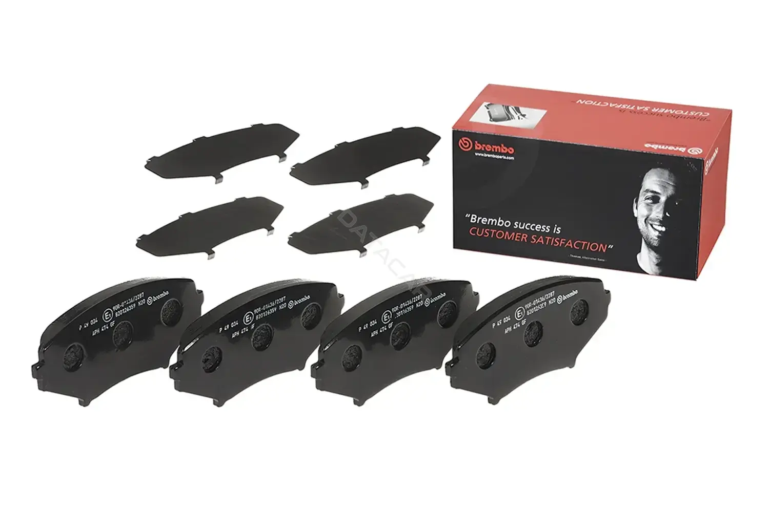 Тормозные колодки BREMBO P49034