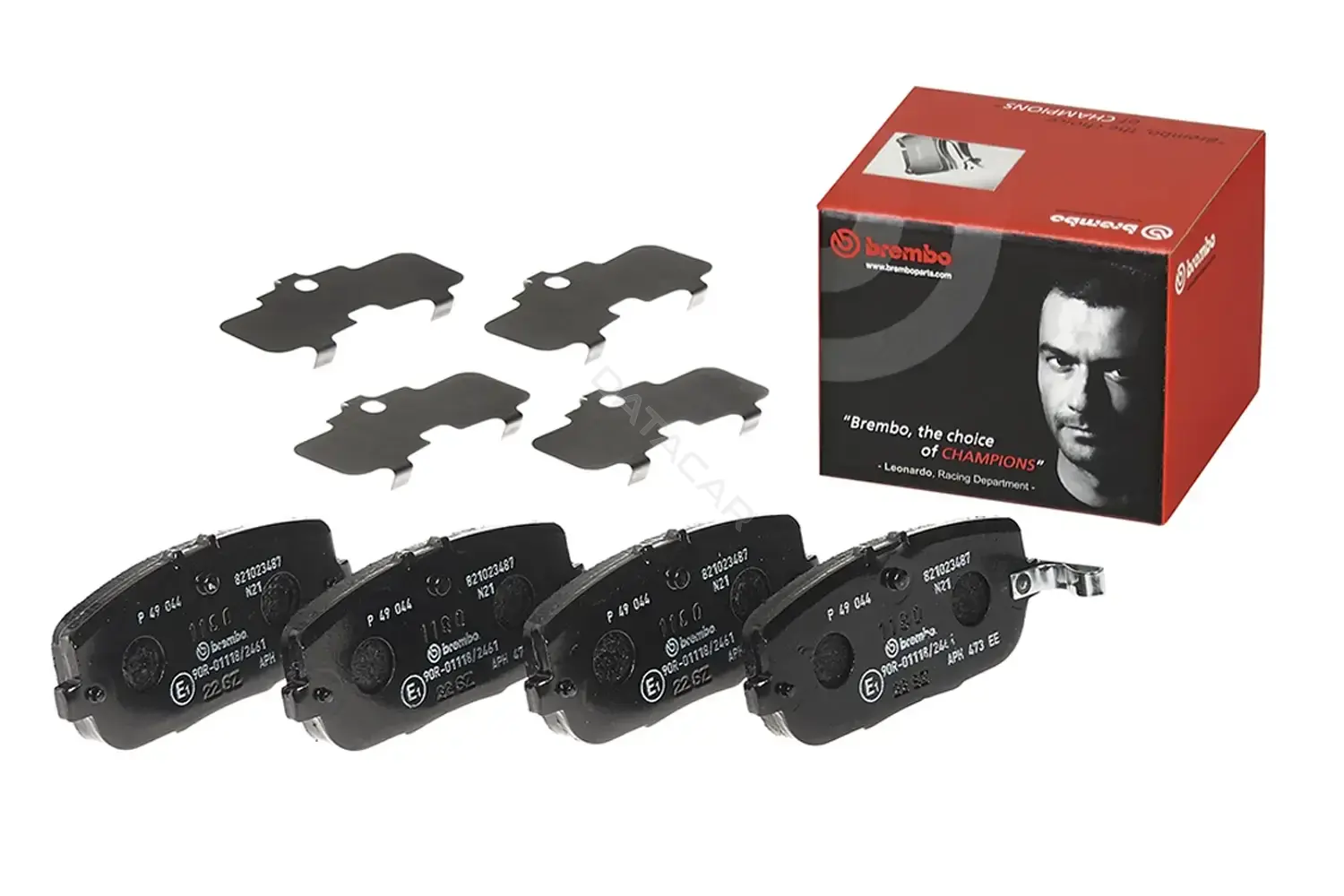 Тормозные колодки BREMBO P49044