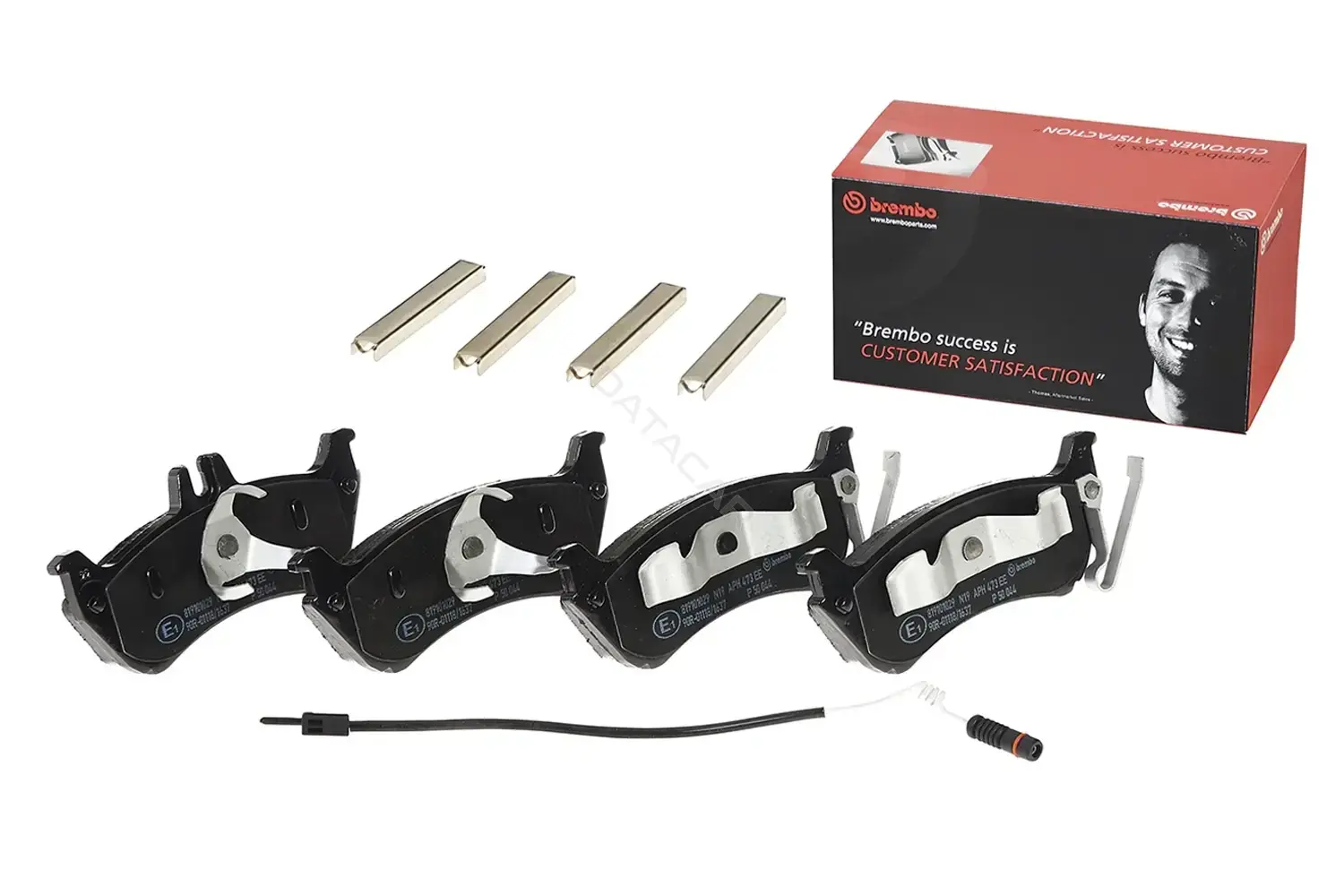 Тормозные колодки BREMBO P50044