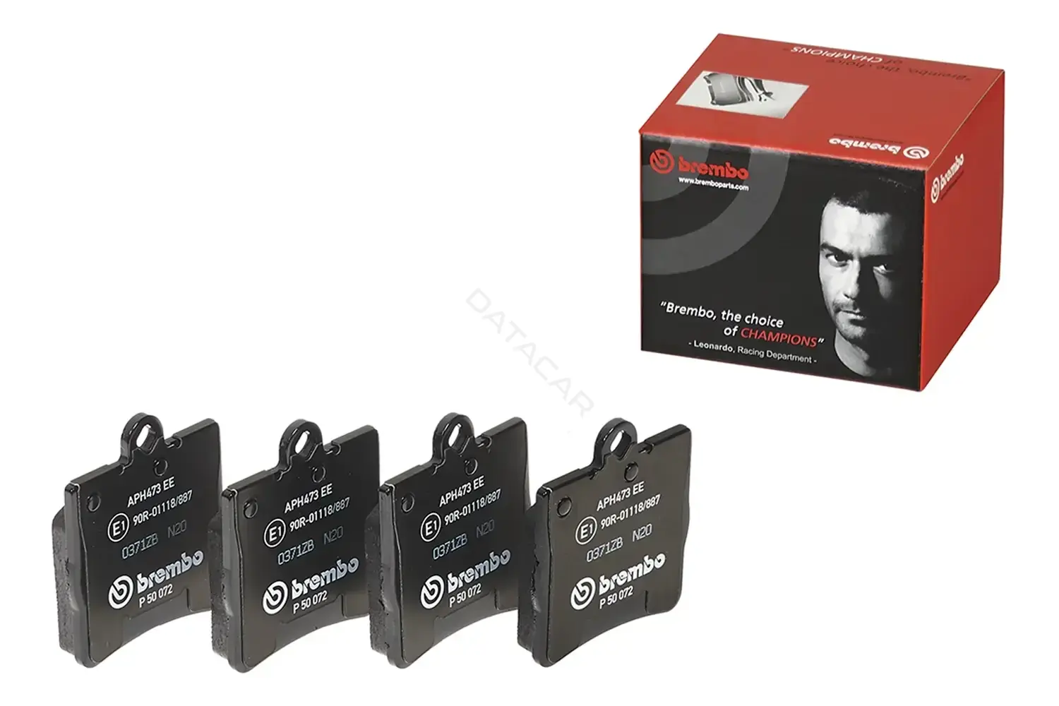 Тормозные колодки BREMBO P50072