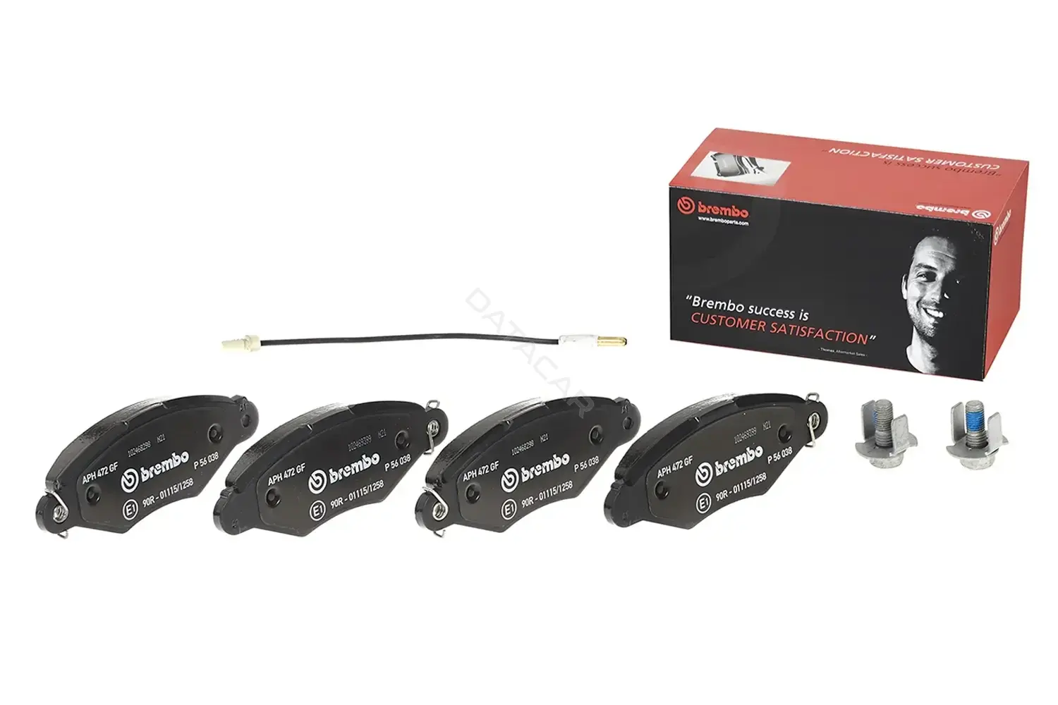 Тормозные колодки BREMBO P56038