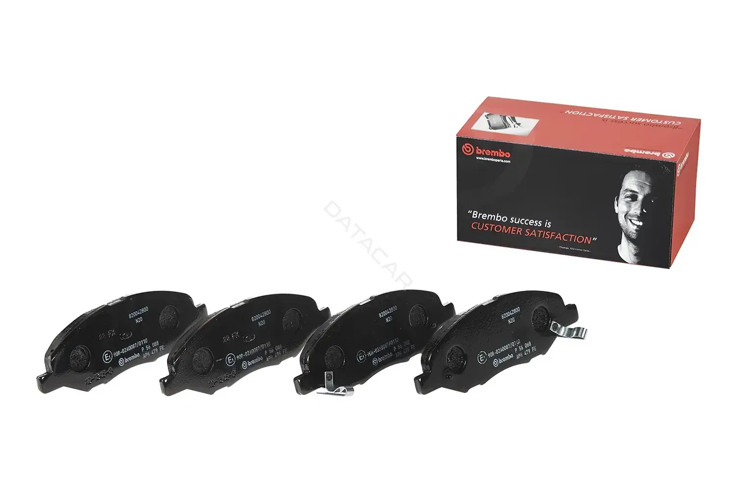 Тормозные колодки BREMBO P56088