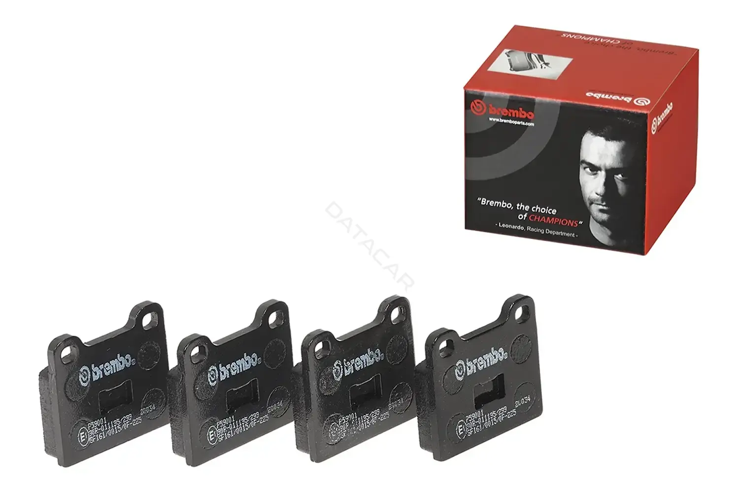 Тормозные колодки BREMBO P59001