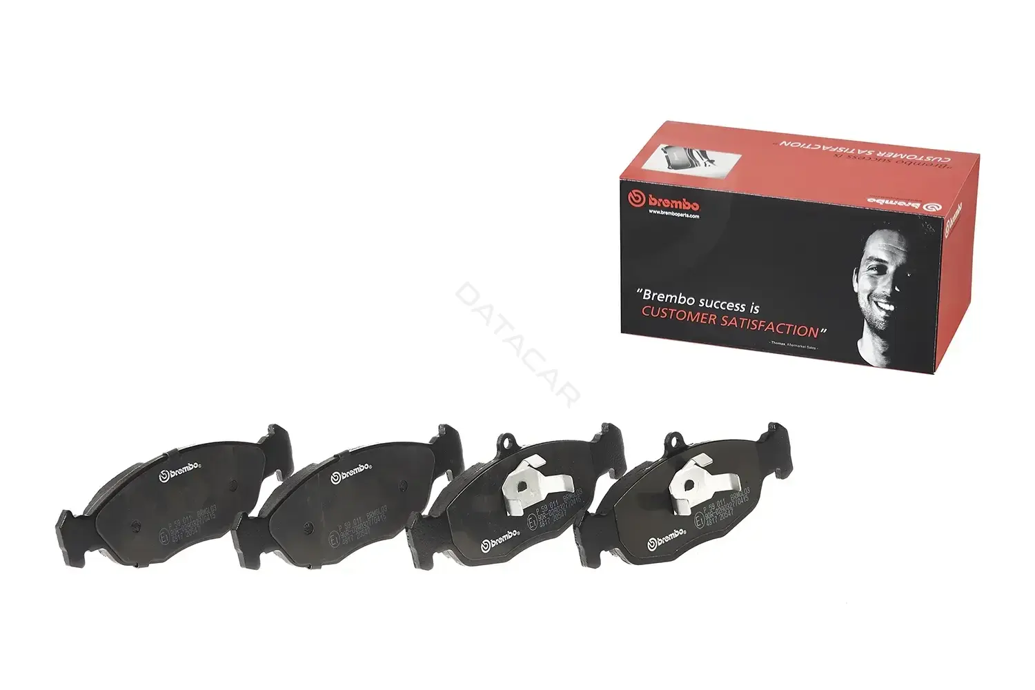 Тормозные колодки BREMBO P59011