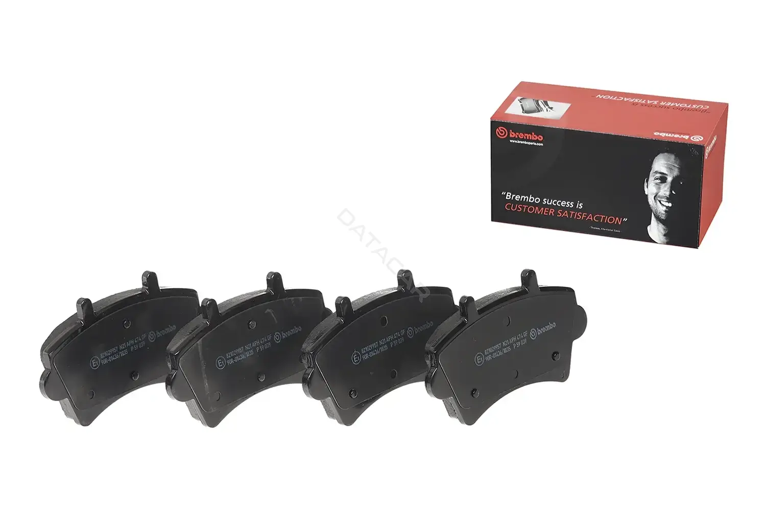 Тормозные колодки BREMBO P59039
