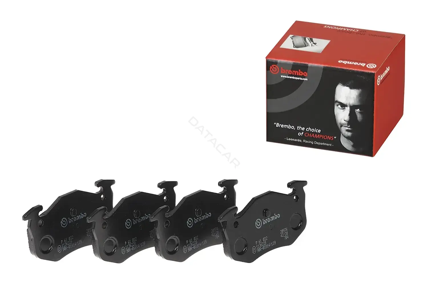 Тормозные колодки BREMBO P61032