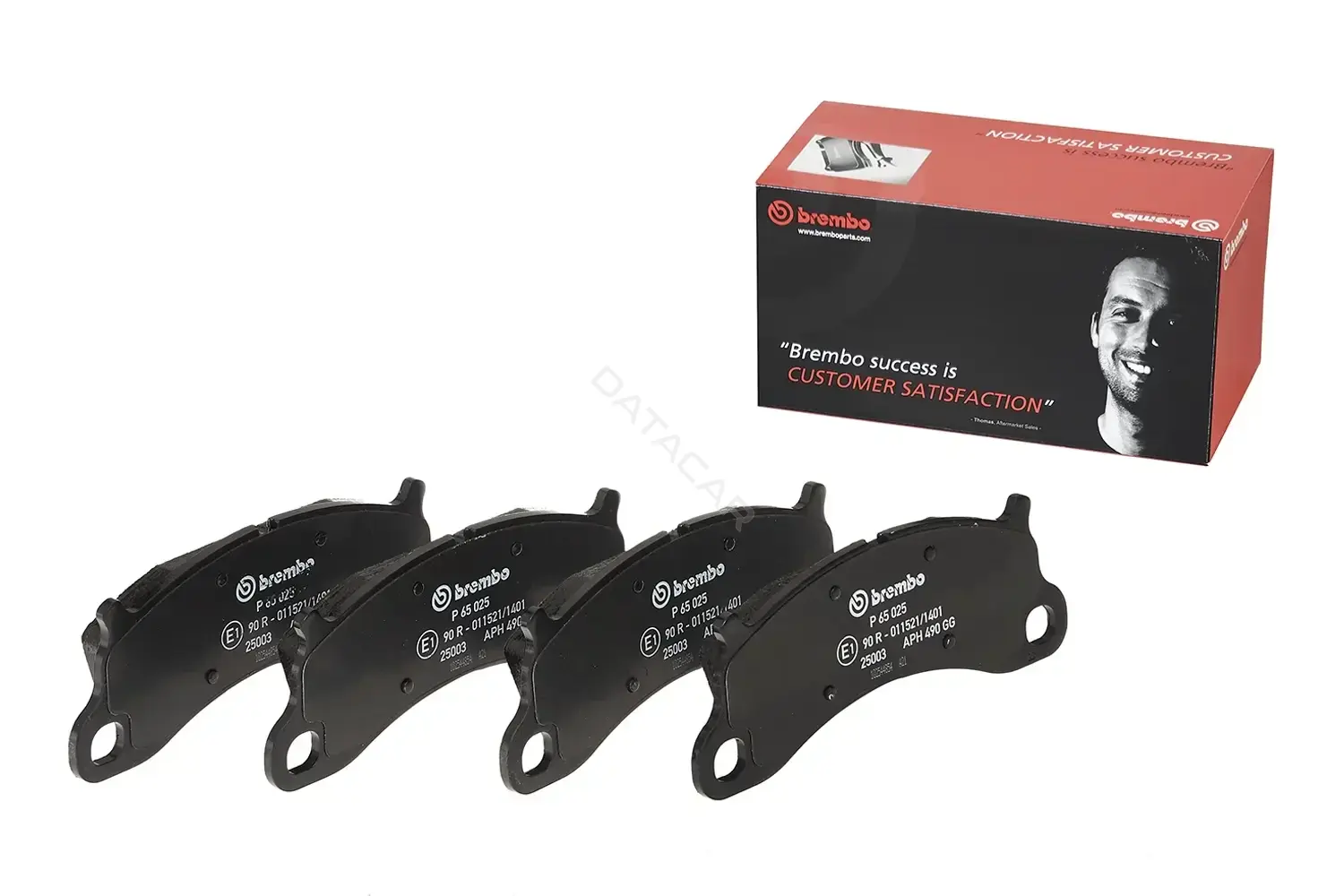 Тормозные колодки BREMBO P65025