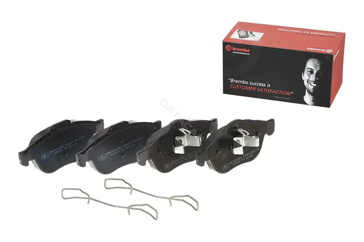Тормозные колодки BREMBO P68040