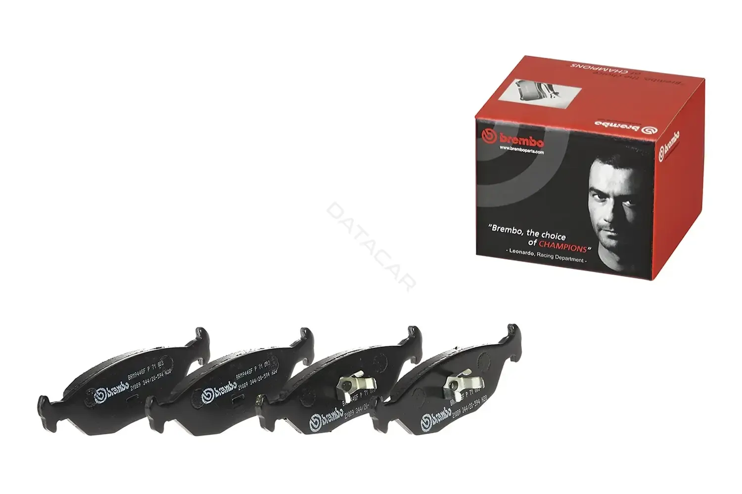 Тормозные колодки BREMBO P71003
