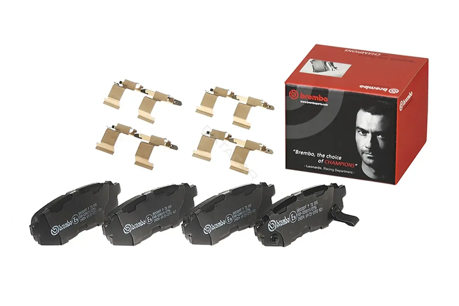 Тормозные колодки BREMBO P78018