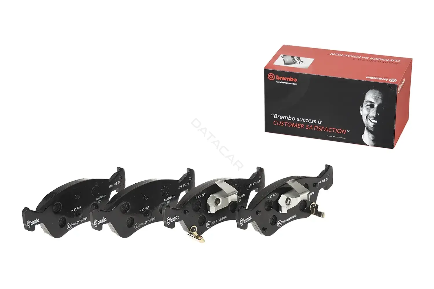 Тормозные колодки BREMBO P83041