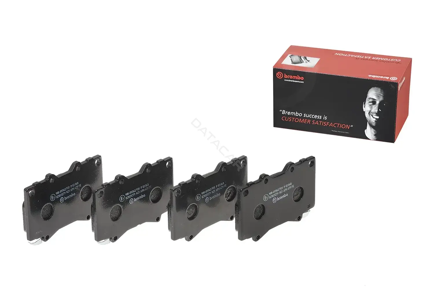 Тормозные колодки BREMBO P83048