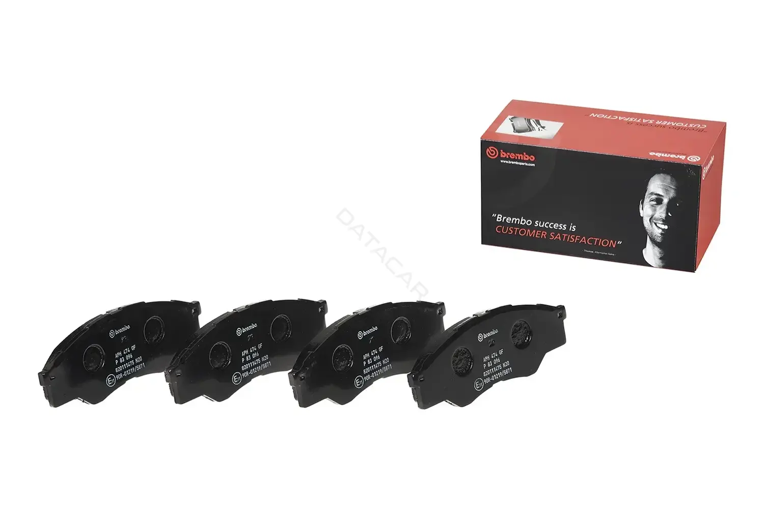 Тормозные колодки BREMBO P83096