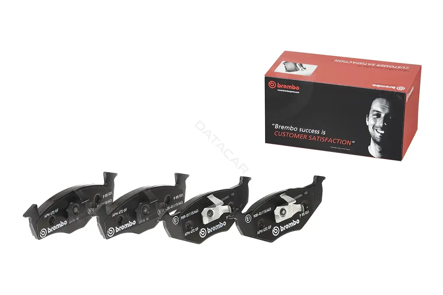 Тормозные колодки BREMBO P85031