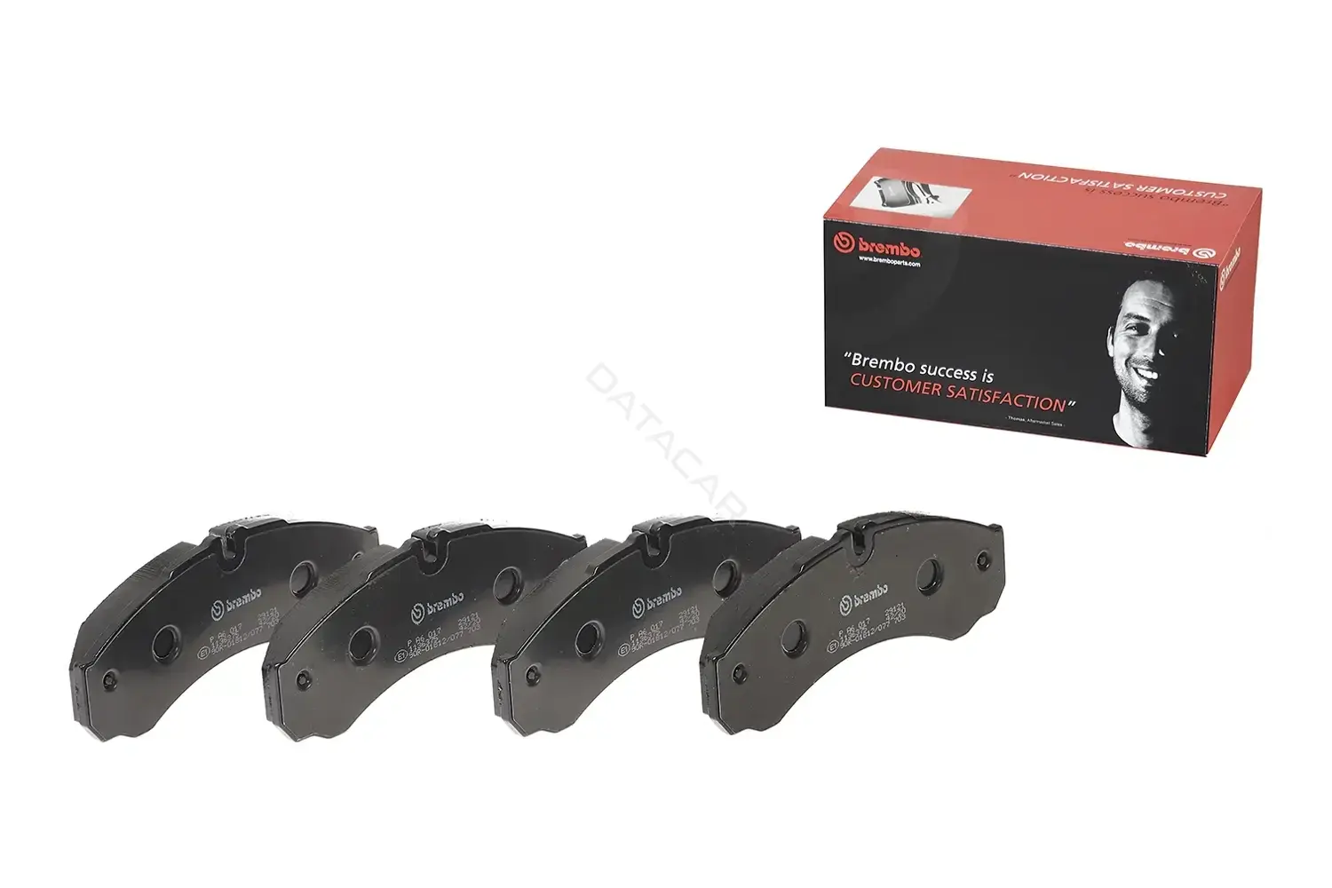 Тормозные колодки BREMBO PA6017