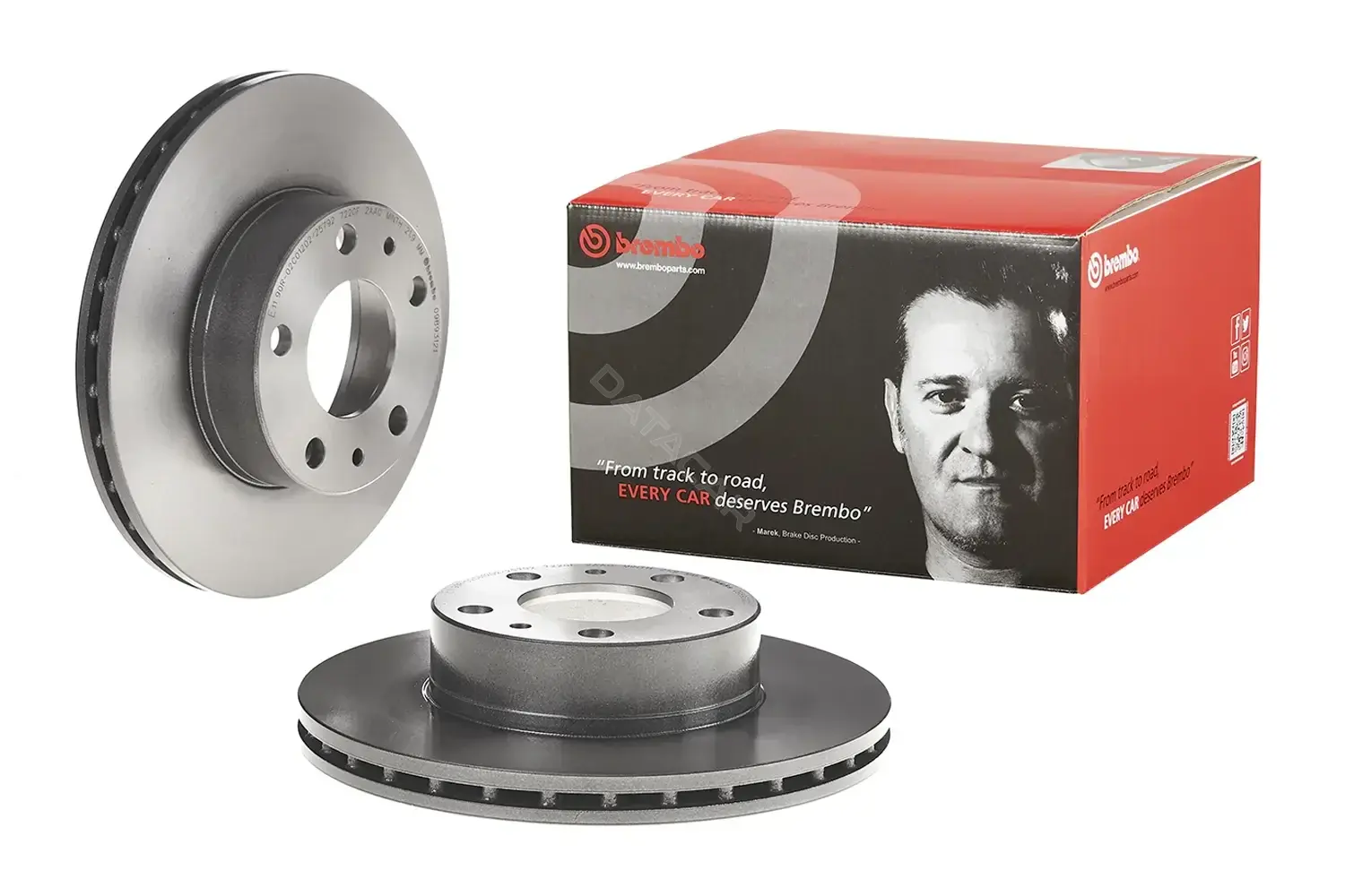 Тормозные диски BREMBO 09.8931.21