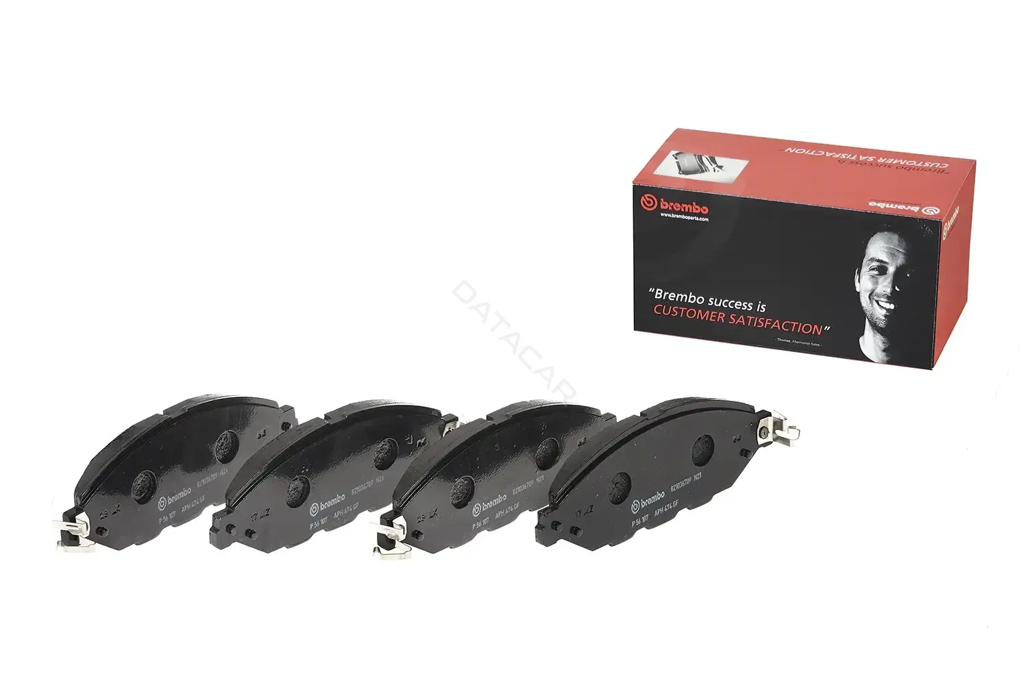 Тормозные колодки BREMBO P56107