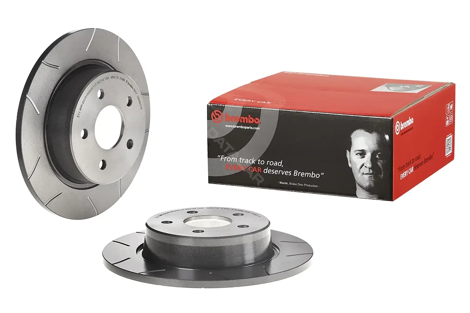 Тормозные диски BREMBO 08.B601.75