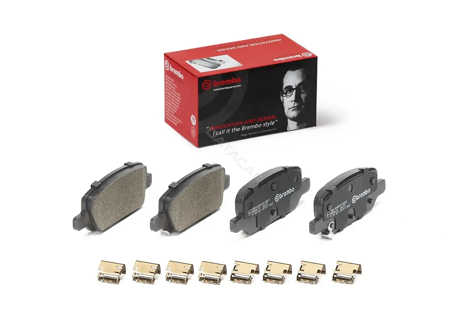 Тормозные колодки BREMBO P09027