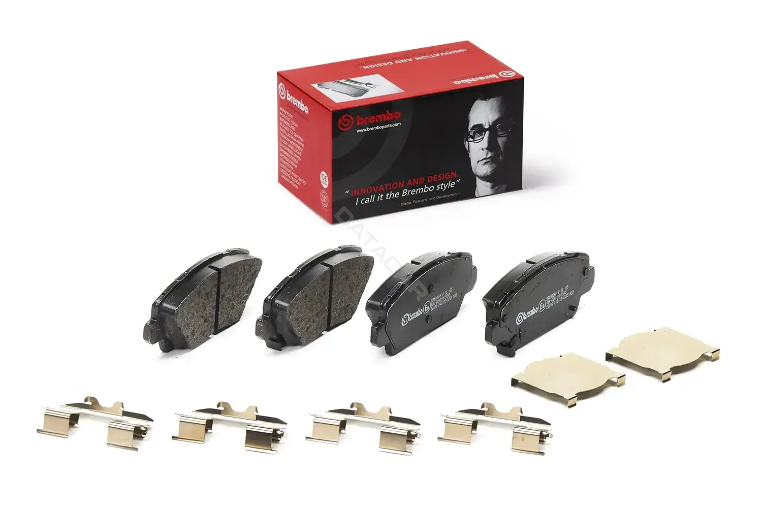 Тормозные колодки BREMBO P30125