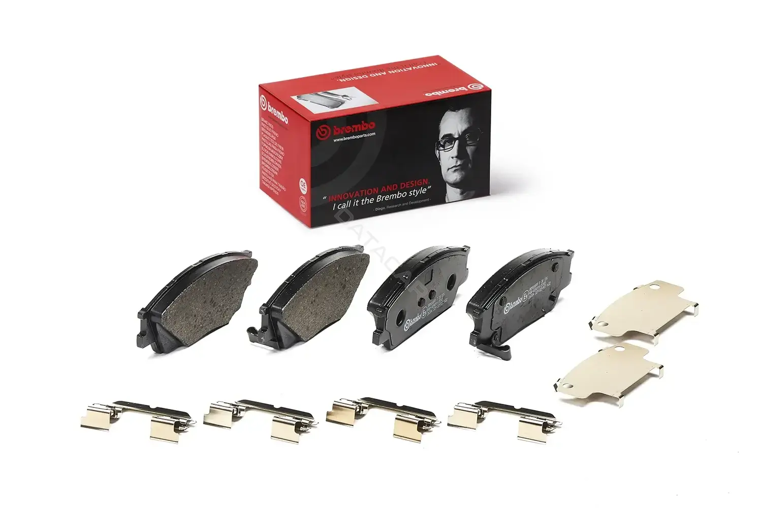 Тормозные колодки BREMBO P30126