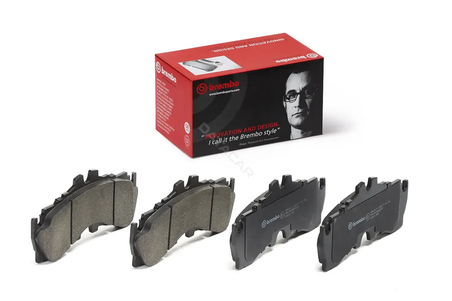 Тормозные колодки BREMBO P83180