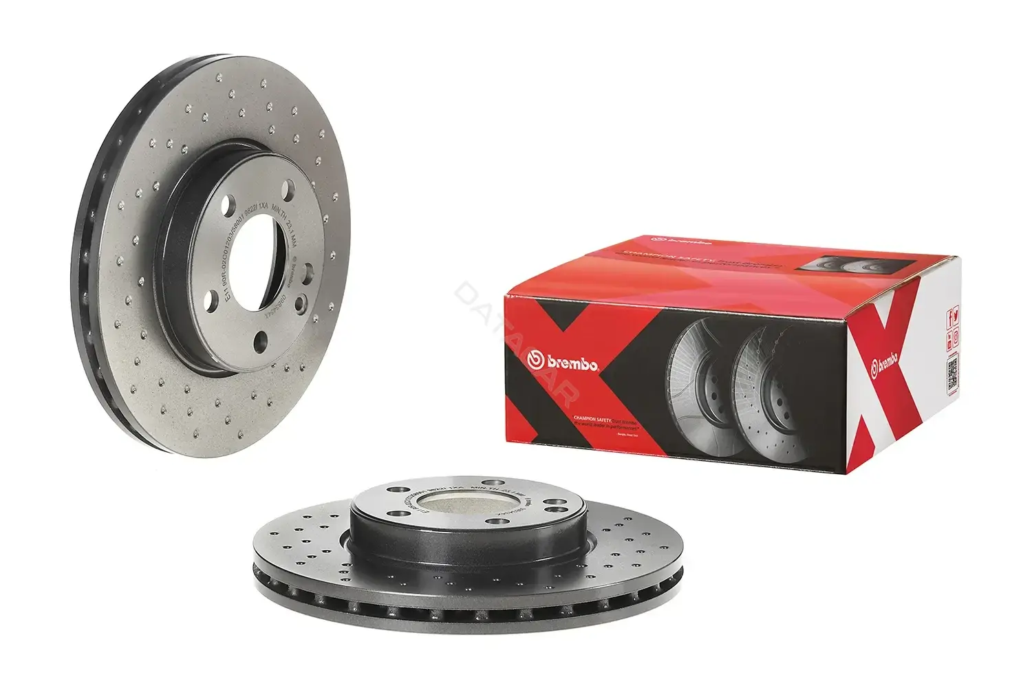 Тормозные диски BREMBO 09.B343.4X