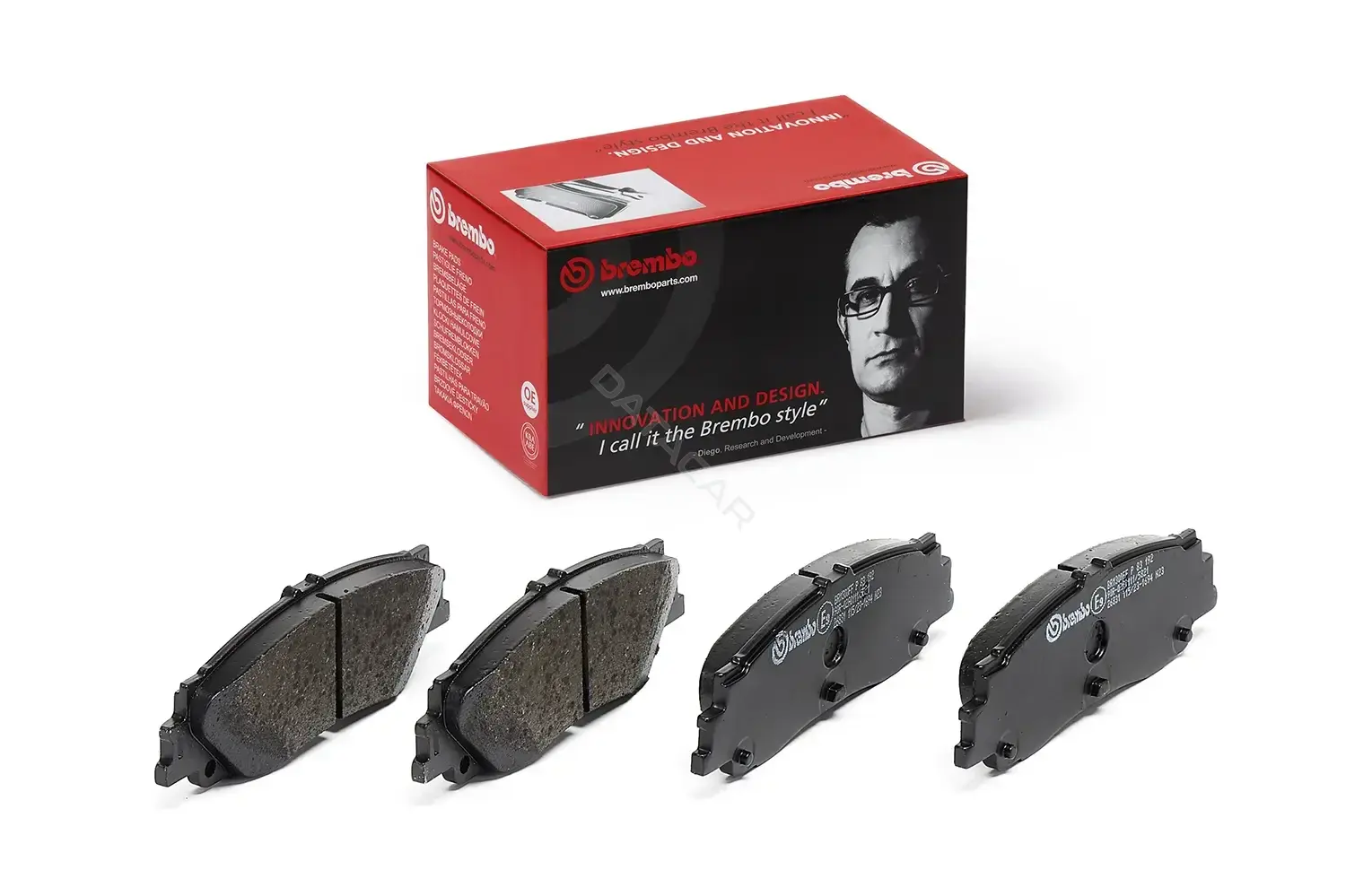Тормозные колодки BREMBO P83192