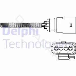 Лямбда-зонд DELPHI ES20289-12B1