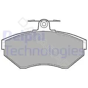 Тормозные колодки DELPHI LP1410