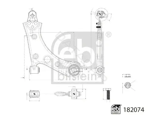 Рычаги FEBI 182074