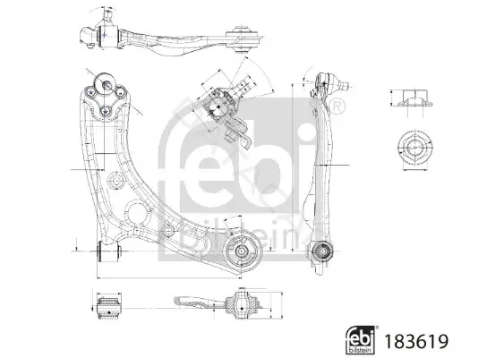 Рычаги FEBI 183619