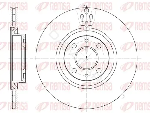 Тормозные диски REMSA 6316.11