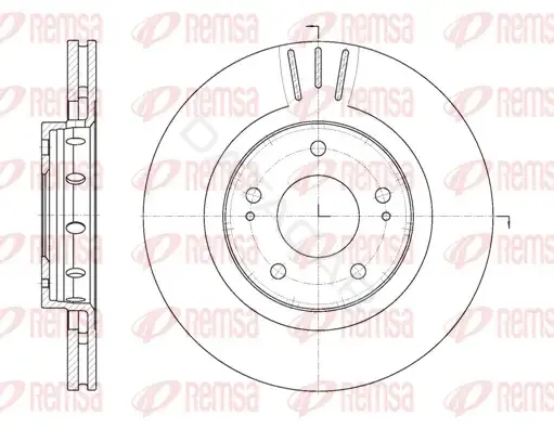 Тормозные диски REMSA 6896.10