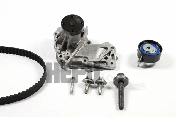 Комплект ГРМ с помпой HEPU PK02552