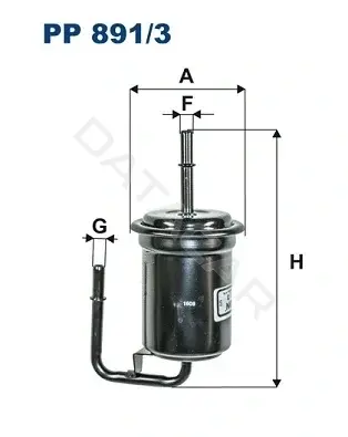 Топливный фильтр FILTRON PP891/3