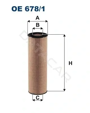 Масляный фильтр FILTRON OE678/1